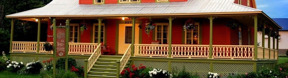 Gite de la Baie Hatée Le Le Bic Exterior foto